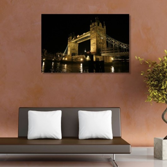 Lienzo o Canvas sobre bastidor, imagen "Tower Bridge Londres" (varios tamaños)