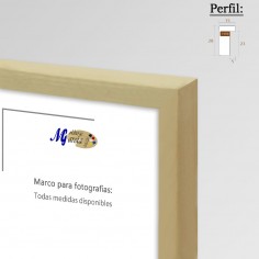 Marco madera color natural,... 2