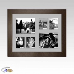 Cubrecontador marco nogal y... 2