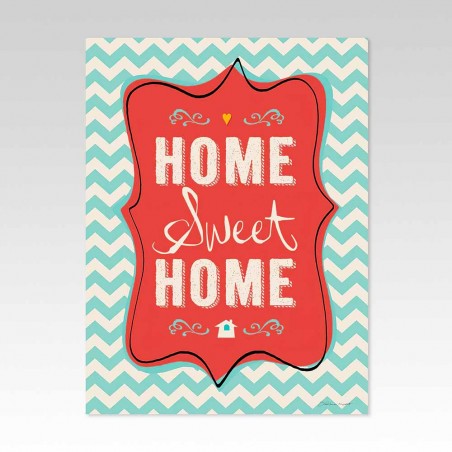 Cubrecontador vertical con frase Home Set Home (varias medidas y colores)