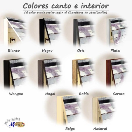 Cubrecontador imagen frontal abstracta etnico (varios colores y medidas)